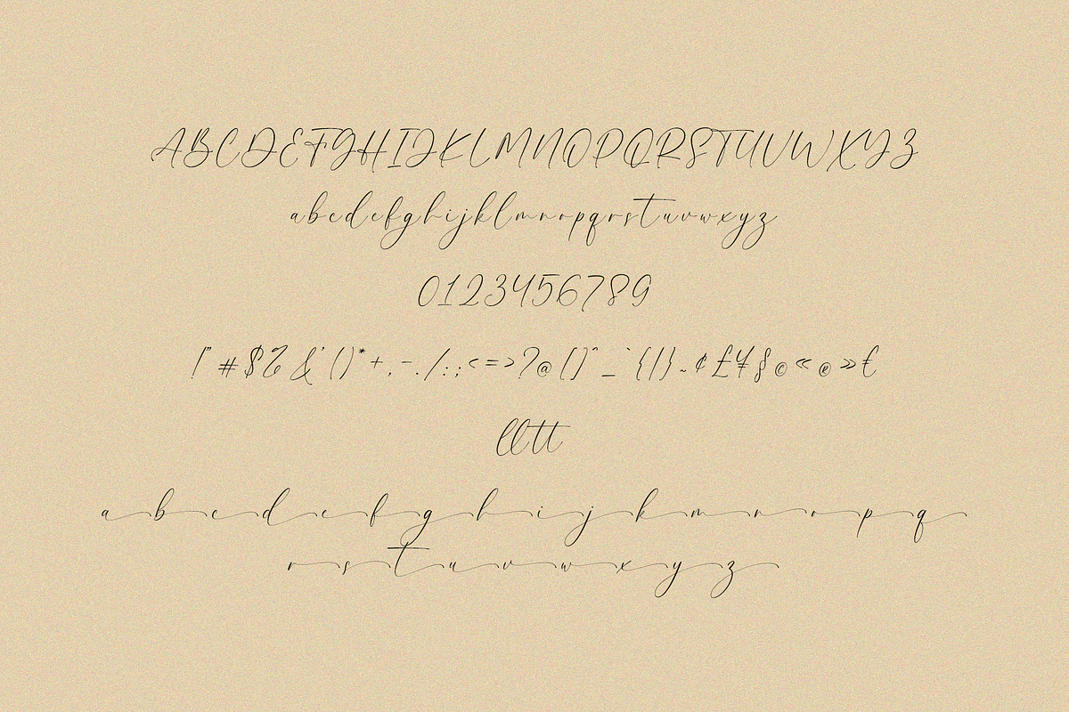 Twinangle Calligraphy Font, a Script Font by Pen Culture (Photo 5 of 7)