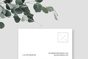 Modern Business Card, a Business Card Template by Glowing Pieces (Thumbnail 3 of 4)