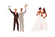 LGBT wedding ceremonies set, a Person Illustration by Good Studio (Thumbnail 2 of 7)