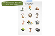 Watercolor Baby Safari Jungle Animal, an Animal Illustration by Nicole Branger Art (Thumbnail 15 of 22)