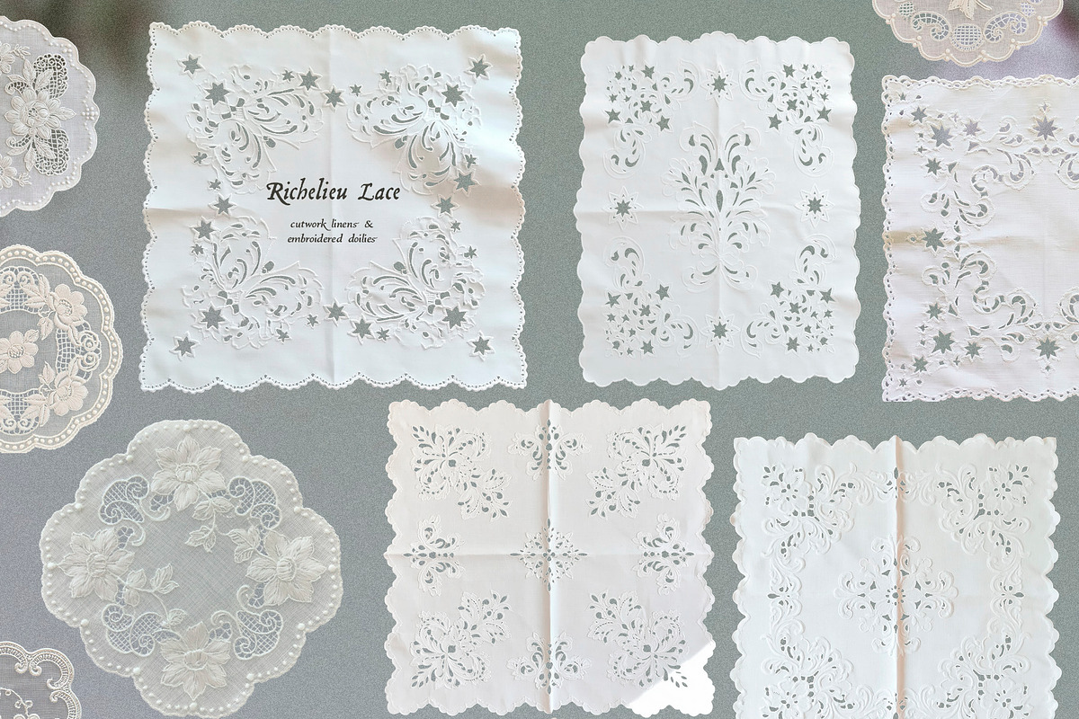 Richelieu Lace Doilies, an Object Graphic by Purple (Photo 10 of 13)