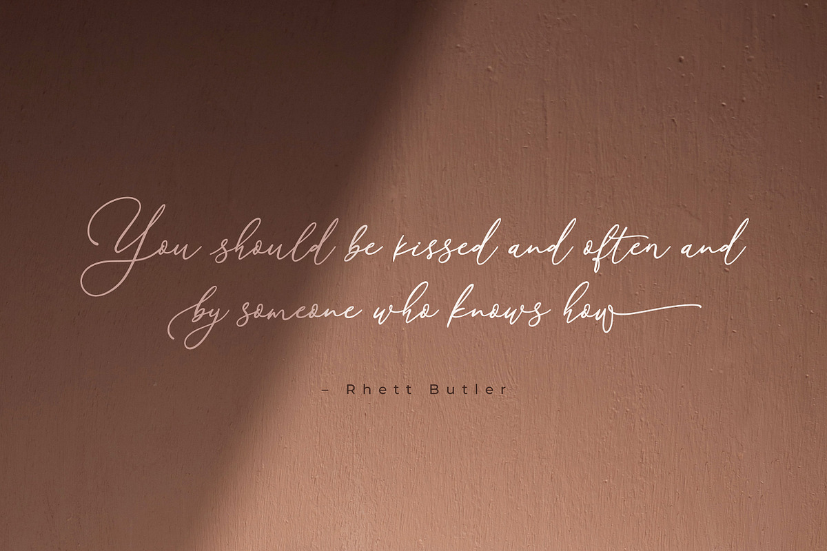 Little Love - for Templett & Corjl, a Script Font by Blessed Print (Photo 2 of 25)