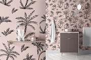 Summer Palm Sketch, a Wallpaper Graphic by MalyskaStudio (Thumbnail 9 of 12)
