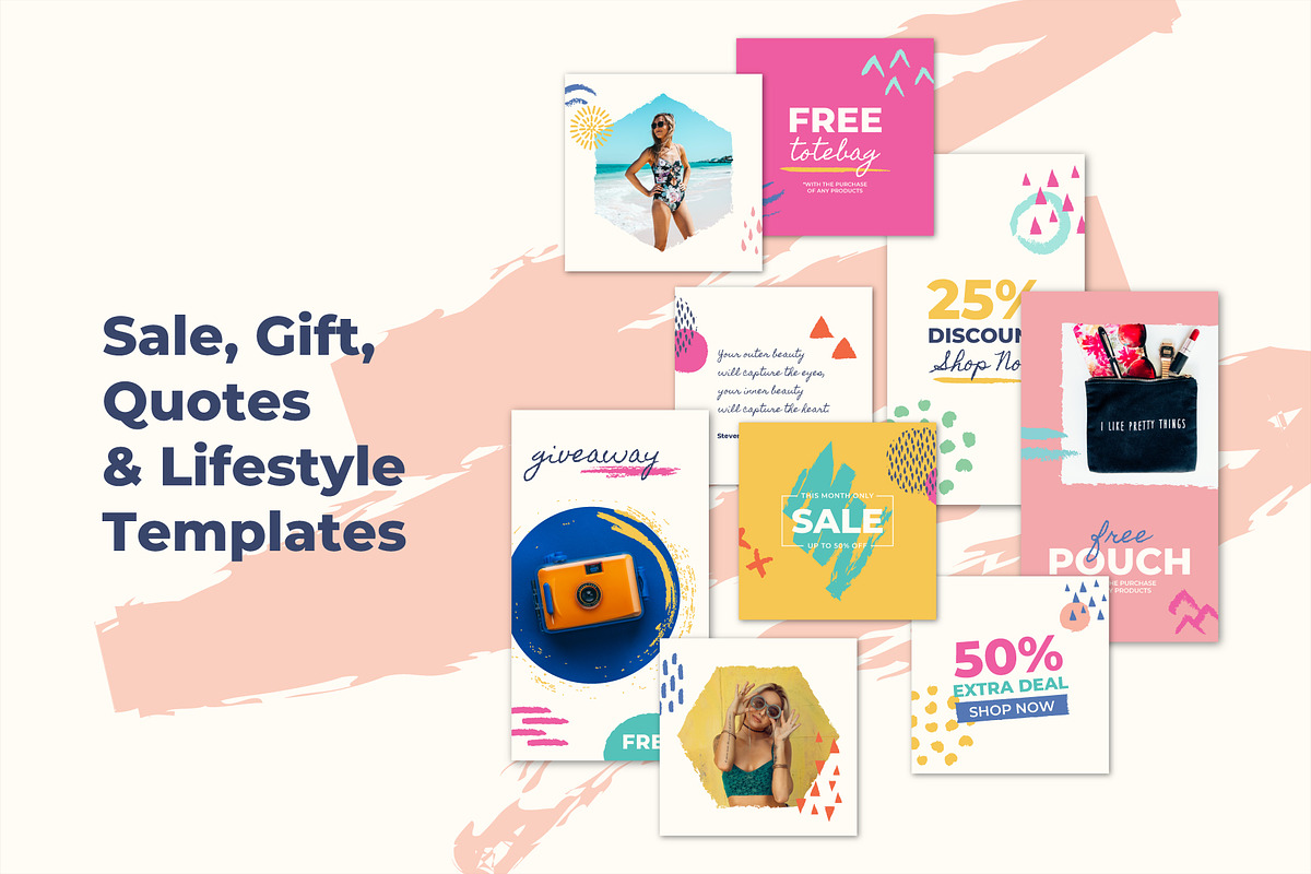 Kantempa#1 Instagram+Canva Templates, a Social Media Template by Storyteller Imagery (Photo 6 of 6)