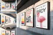Poster street advertising Mockup, an Advertising Mockup by PixelPiknik (Thumbnail 1 of 6)