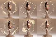Bokeh Light Ring Overlays, an Object Graphic by DreamyOverlay (Thumbnail 4 of 8)