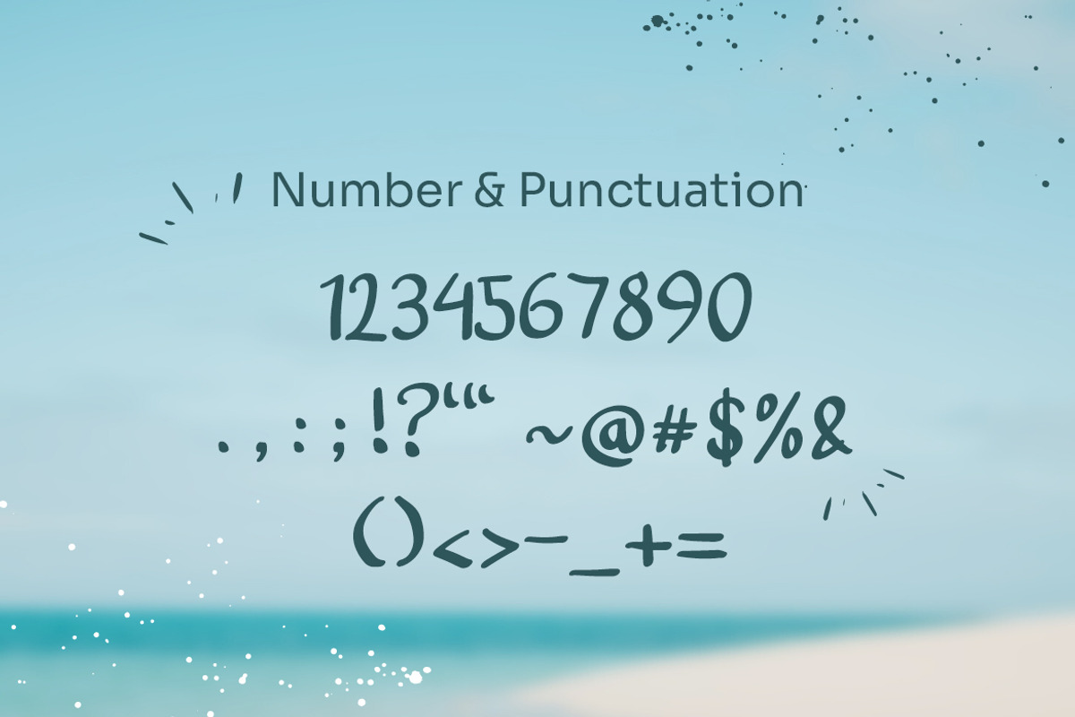 Smallyeu - Handwritten Font, a Script Font by Dhabee (Photo 8 of 8)