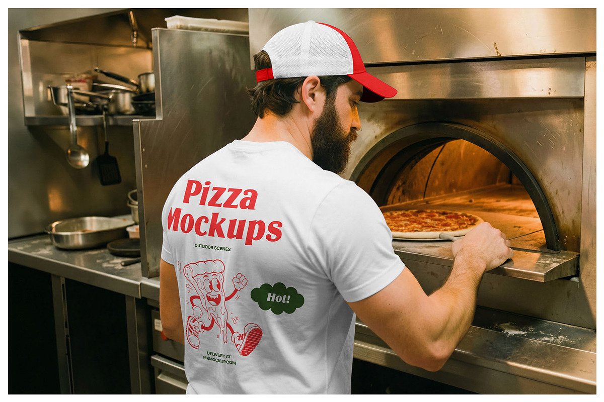 Pizza Mockups - Restaurant Scenes, a Packaging Mockup by Mr.Mockup™ (Photo 6 of 10)