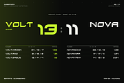 Cyber Form - Geometric Sci-Fi Type, a Sans Serif Font by HipFonts (Thumbnail 4 of 13)