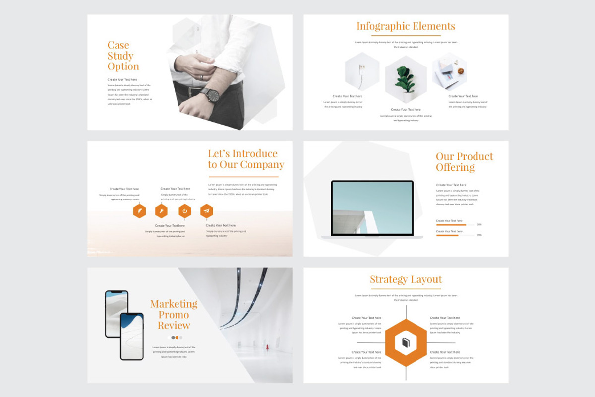 HEXAGON - Powerpoint Template, a Presentation Template by Shafura (Photo 5 of 6)