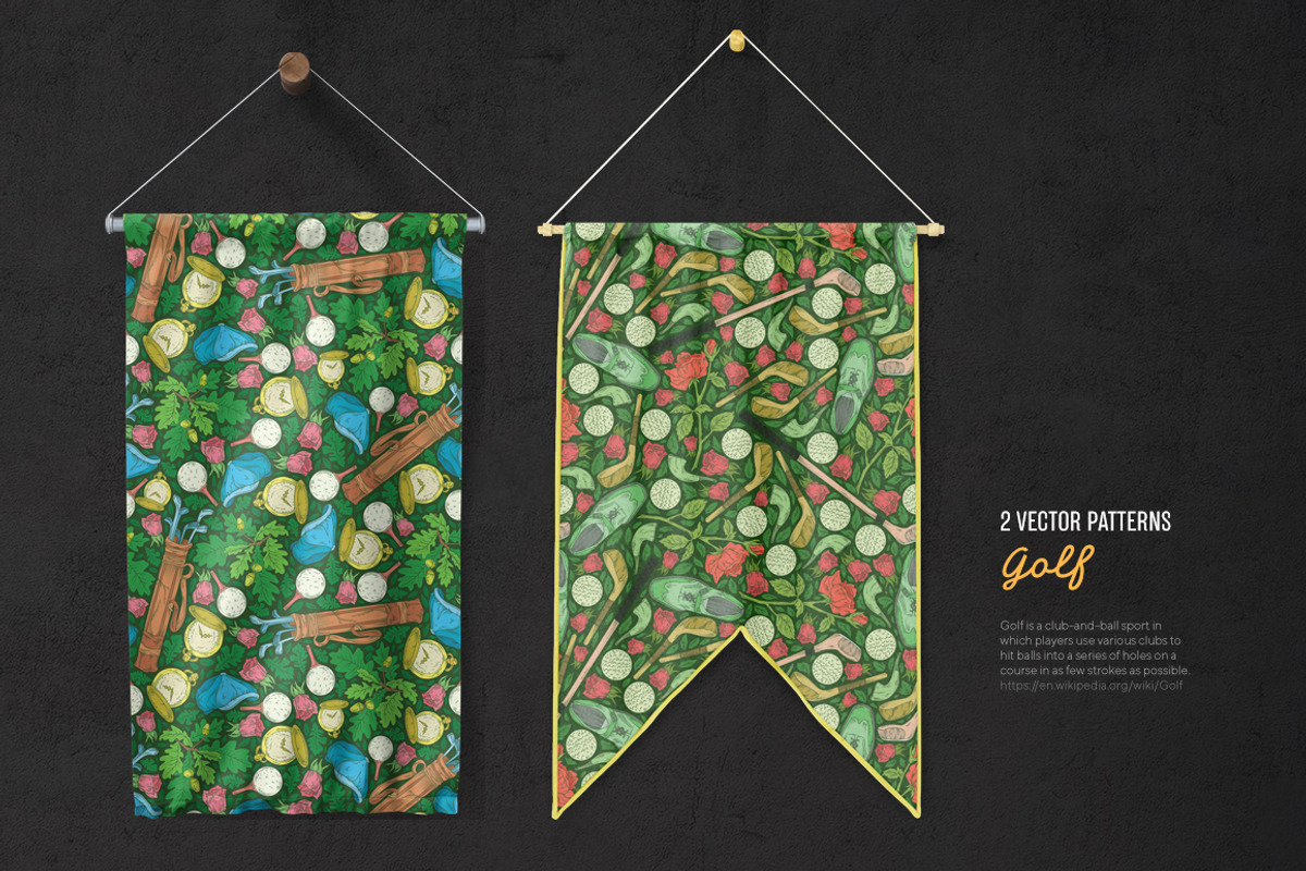 Summer Sports patterns, a Pattern Graphic by Piñata (Photo 2 of 12)