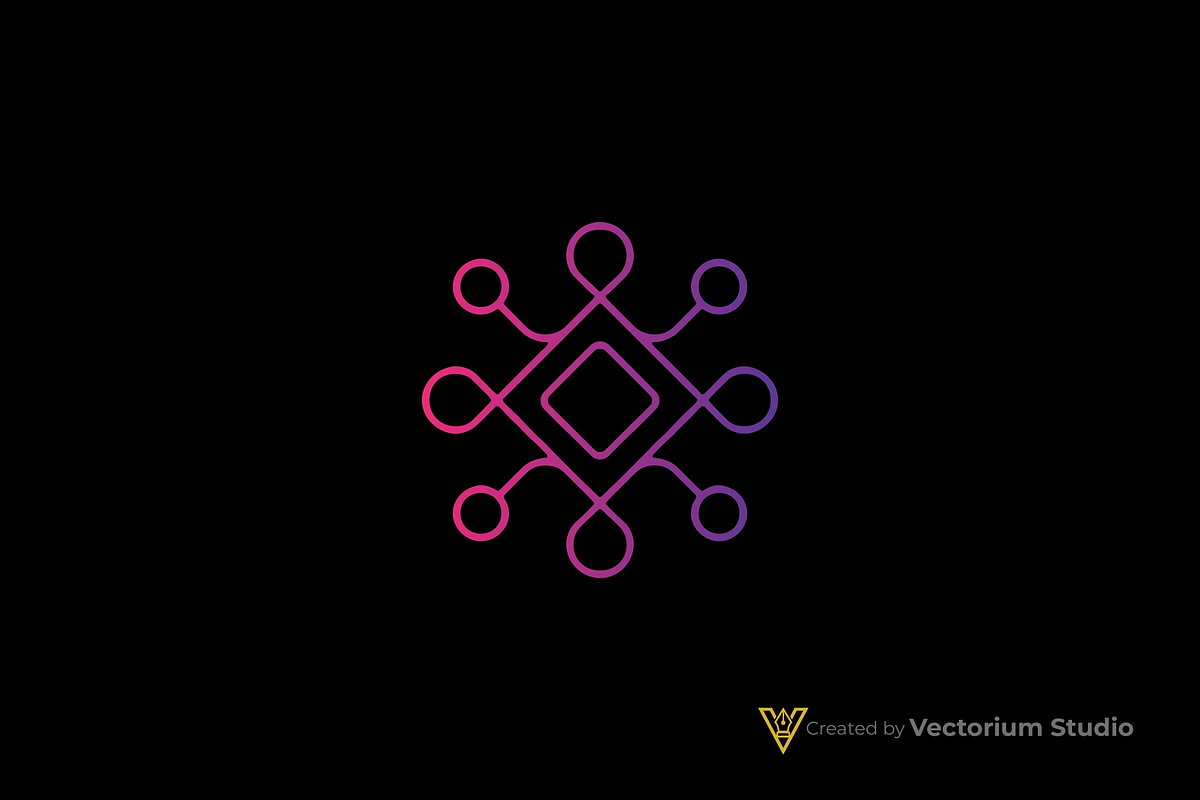 Abstract Diamond Swirl Logo, a Branding & Logo Template by Vectorium Studio (Photo 7 of 16)