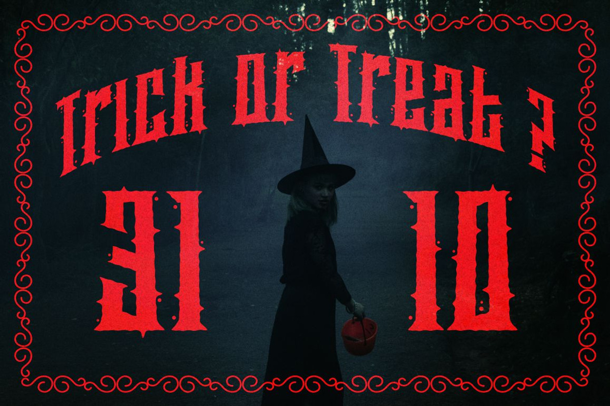 Spookies Identity - Horror Font, a Blackletter Font by PutraCetol Studio (Photo 9 of 11)