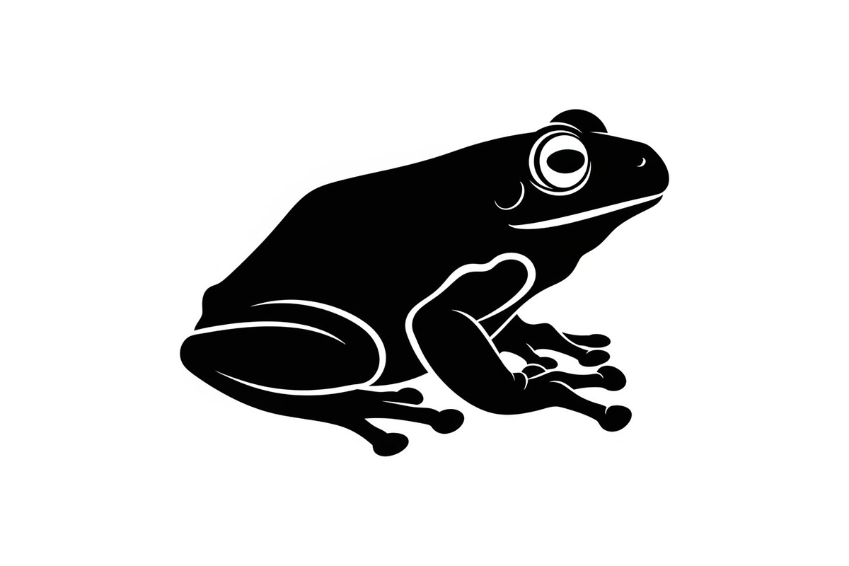 Frog Silhouette Vector Bundle, an Illustration by jahid234 (Photo 30 of 46)