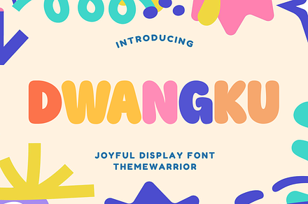 Dwangku - Joyful Display Font, a Symbol Font by themewarrior