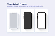20 Minimalist & Flat Devices Mockups, an iPhone Mockup by Asylab (Thumbnail 2 of 97)