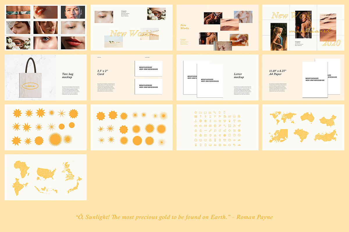 SOLSTICA-Powerpoint Brand Guidelines, a Presentation Template by Elokka Std. (Photo 13 of 13)