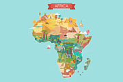 World Travel Map, an Animal Illustration by GlebTagirov (Thumbnail 7 of 7)