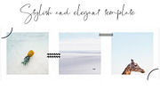 Instagram Post Template Minimal, a Templates & Theme by Bumblebee (Thumbnail 3 of 6)