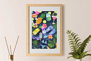 Summer Party Seamless pattern, a Pattern Graphic by Download Graphic Art (Thumbnail 10 of 10)