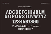 Peter Crafter a Font Duo, a Sans Serif Font by Rasiorise Studio (Thumbnail 5 of 12)