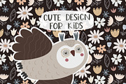 Owls, a Background Graphic by AnnieArt (Thumbnail 5 of 9)