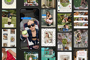 Neutral Scrapbook Creator Bundle, a Social Media Template by Pani Temp. (Thumbnail 2 of 14)