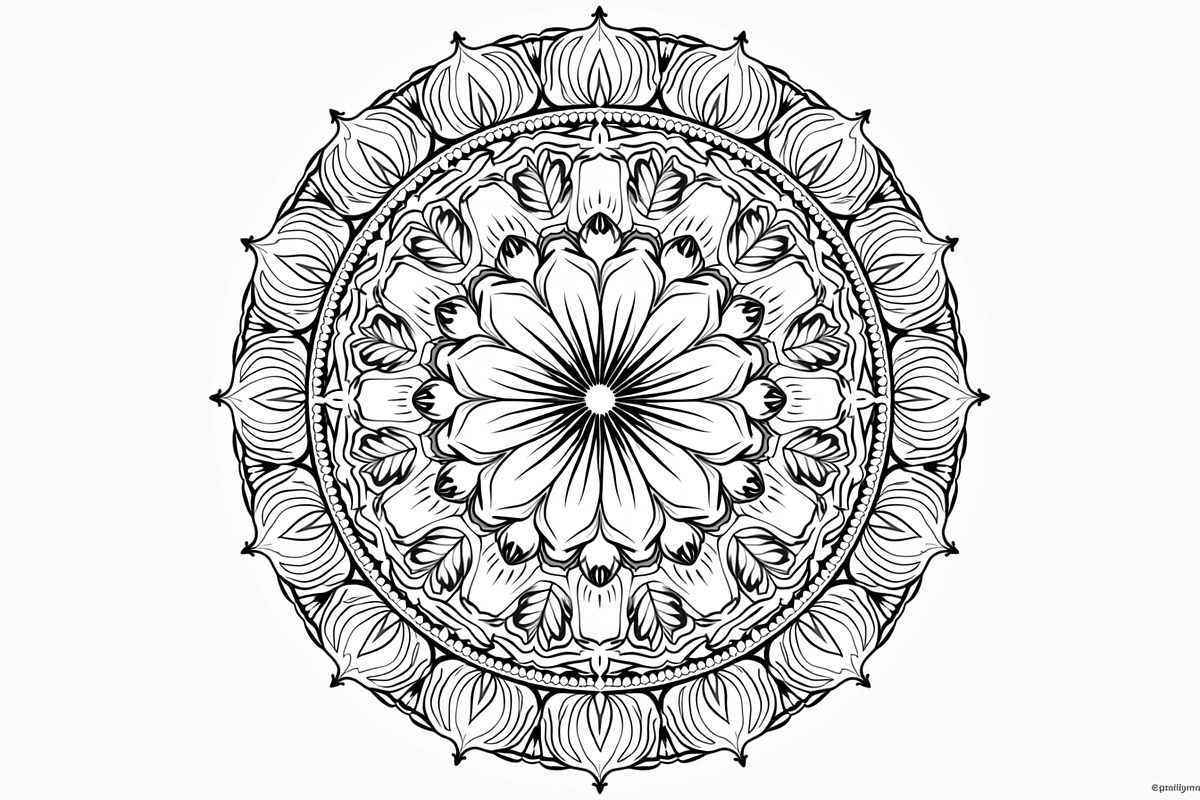 mandala, mandala art, mandala design, an Object Graphic by balal (Photo 3 of 14)