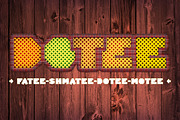 Dotee, a Font by Gaslight (Thumbnail 1 of 4)