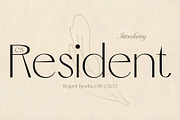 CS Resident – Elegant Font, a Sans Serif Font by Craft Supply Co. (Thumbnail 1 of 8)