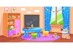 Children room with toys. Kid, an Object Illustration by Stock-Smart-Start