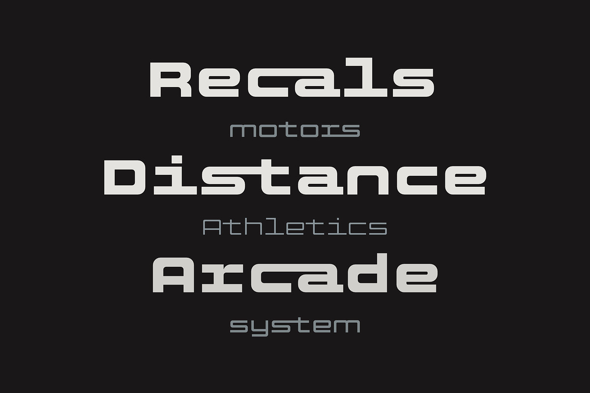 Flatface CTR-3, a Sans Serif Font by Flatface (Photo 10 of 13)