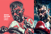 Vector Portrait Photo Effect, an Action Add-On by Amorjesu.com (Thumbnail 26 of 28)