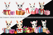 Alpaca Clipart Gift, a Graphic by Artnoy (Thumbnail 2 of 5)
