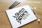 Sketchpad Mockup Pack, a Print Template by LuisFaus (Thumbnail 1 of 10)