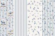 Rocking Horses Cute Seamless Pattern, a Pattern Graphic by MouseGrey (Thumbnail 6 of 7)