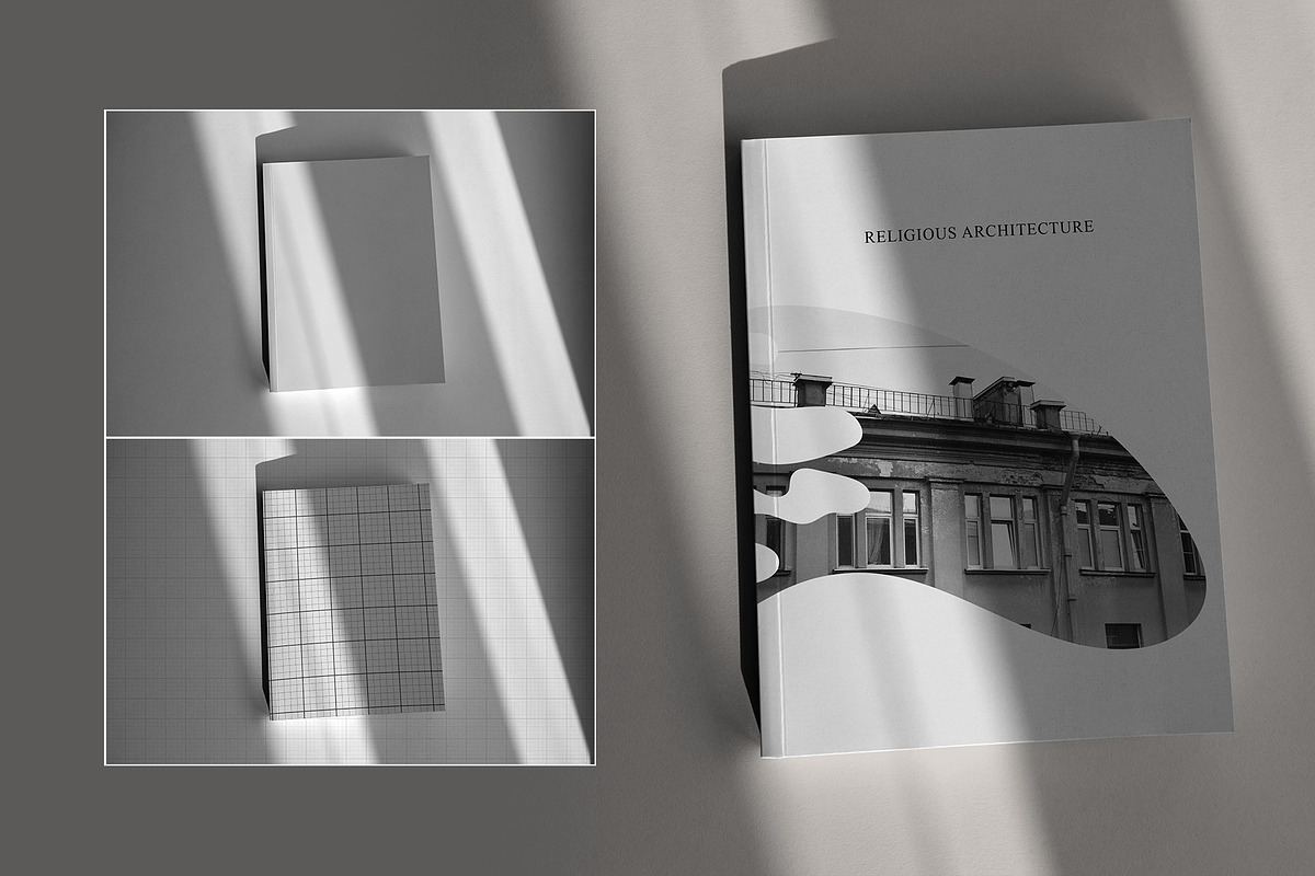 Magazine, Book Mockup Set, a Books & Magazine Mockup by bazarova (Photo 13 of 16)