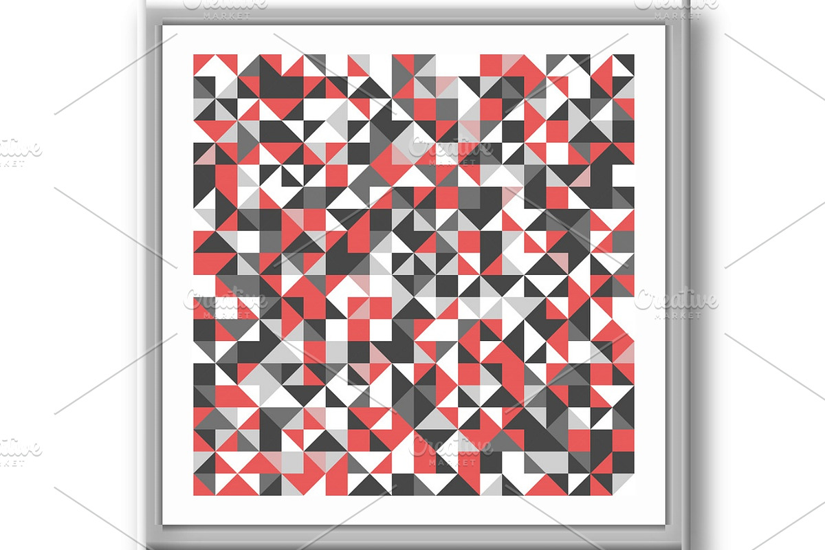 Geometric Seamless Vector Abstract, a Pattern Graphic by FineArtStudio (Photo 3 of 3)