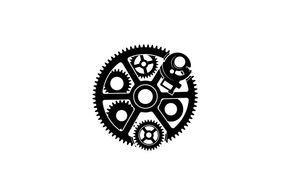 Gear & Cogwheel Silhouette Vector Bu, an Illustration by jahid234 (Photo 16 of 51)