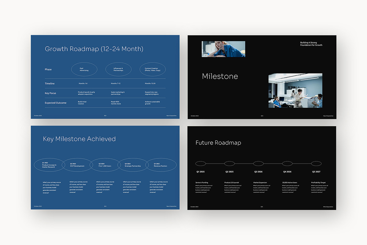 Hyxa : Startup Pitch Keynote, a Presentation Template by Punkl Camp (Photo 15 of 16)