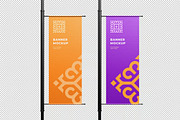 Vertical Banner Mockup, an Advertising Mockup by zpackcreative (Thumbnail 4 of 4)