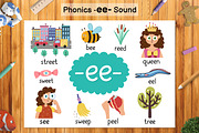 Phonics Objects Collection, an Education Illustration by Gulnara Sabirova (Thumbnail 9 of 26)