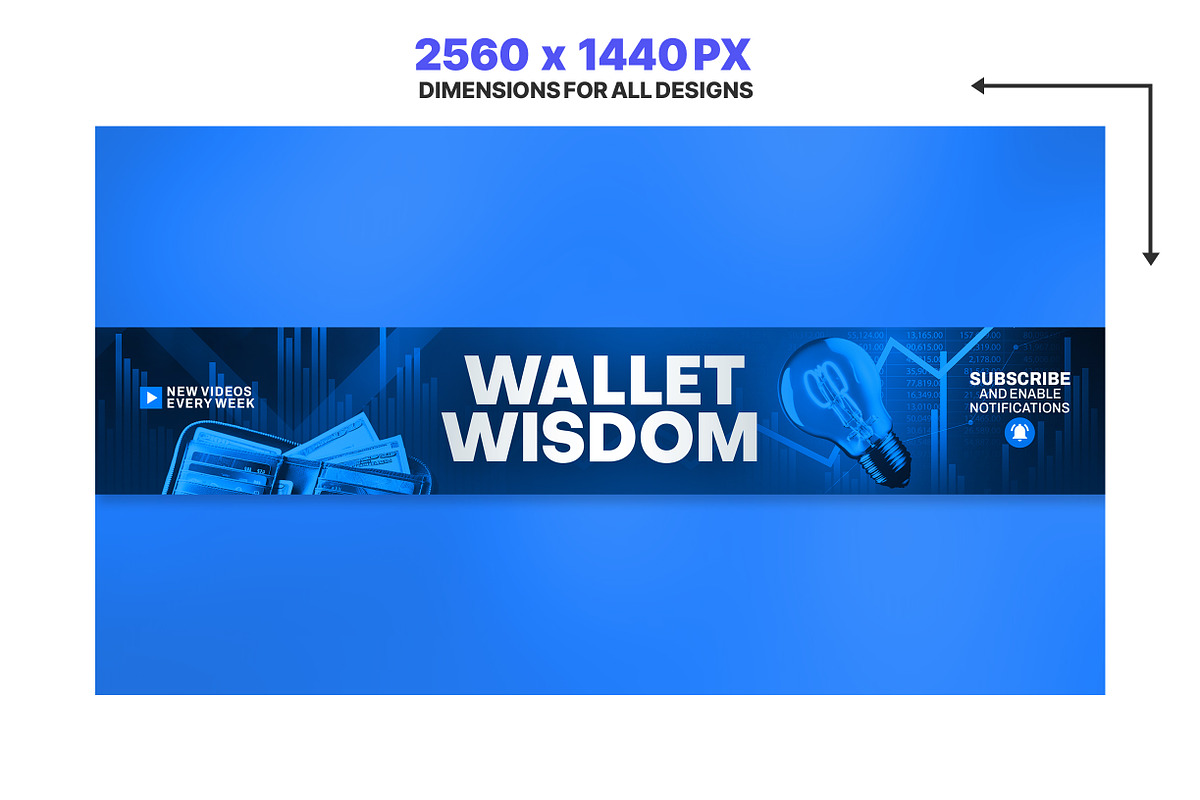 Business YouTube Banner Bundle Pack, a Social Media Template by Vaughn Studios (Photo 4 of 7)