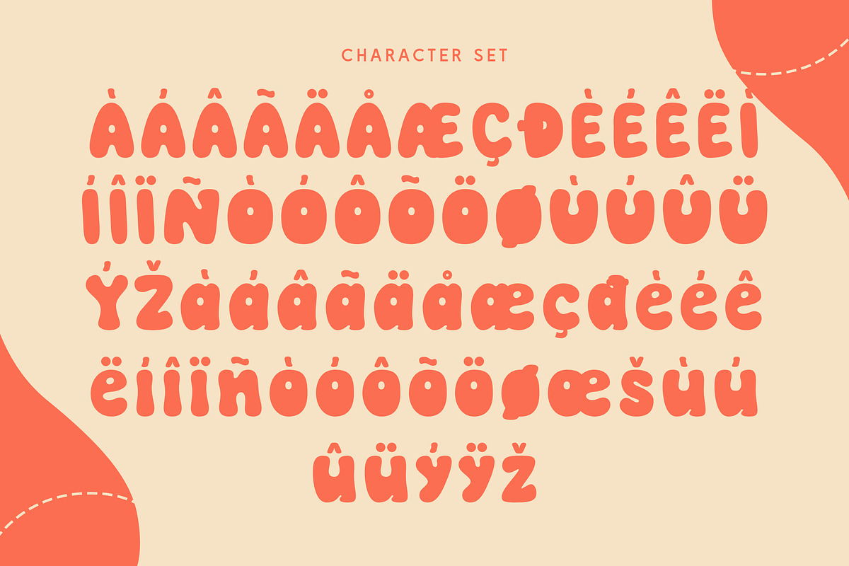 Lucky Coin - Cute Display font, a Handwritten Font by Dryy.type (Photo 10 of 11)
