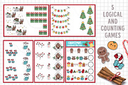 Kawaii Christmas games, an Animal Illustration by Lexi Claus (Thumbnail 6 of 12)