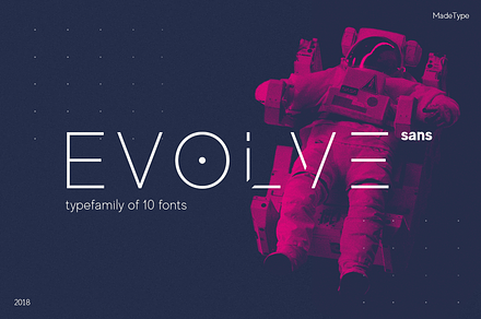 MADE Evolve Sans, a Sans Serif Font by MadeType