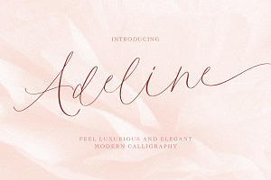 Adeline - Modern Light Calligraphy