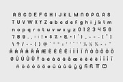 Nuvea Display Font, a Sans Serif Font by Artiveko (Thumbnail 2 of 8)