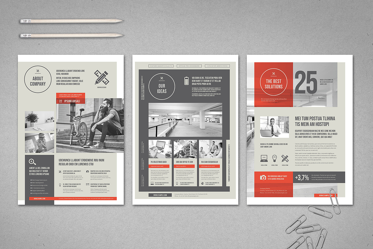 Flyer Bundle, a Flyer Template by TypoEdition (Photo 11 of 13)