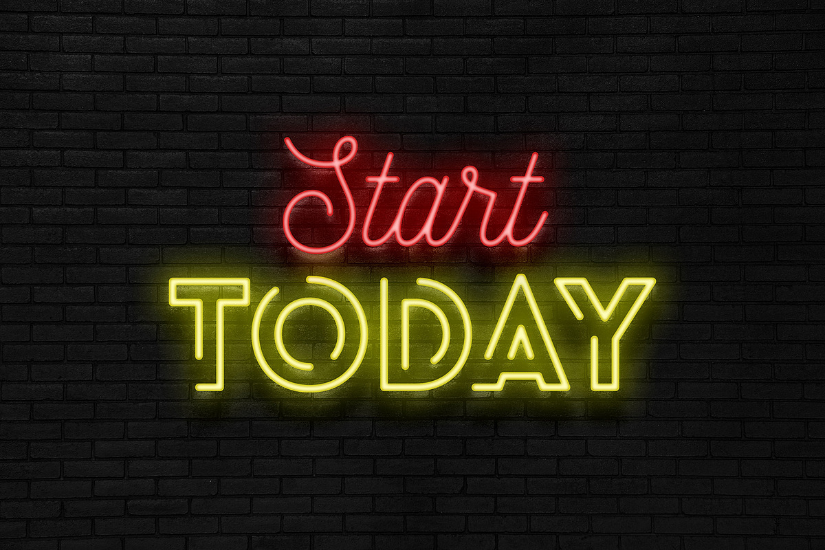Neon Sign Photoshop Effect, a Layer Style Add-On by Design Squad (Photo 5 of 6)